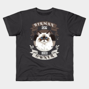 Birman Cat Kids T-Shirt